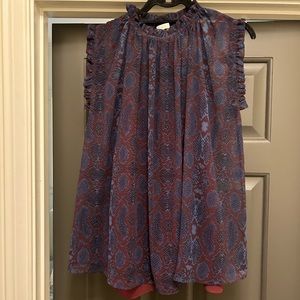 Karlie Snake Skin Tank Top